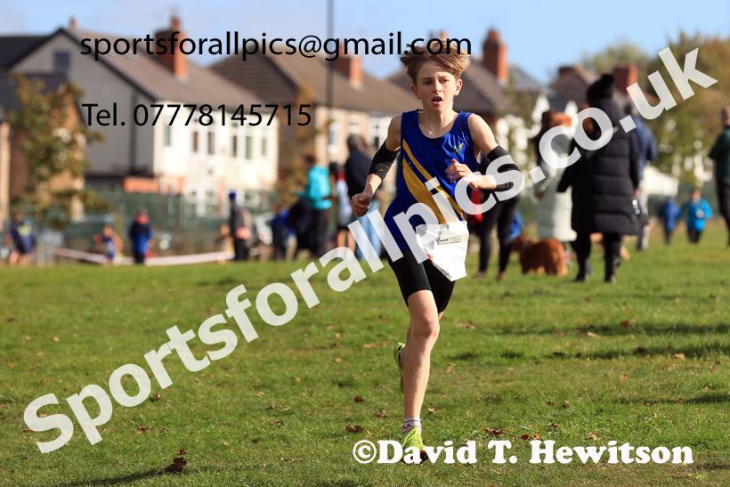 Boys Under-14s 2026 Northern Cross Country Relays, Graves Park, Sheffield. Photo: David T. Hewitson/Sports for All Pics